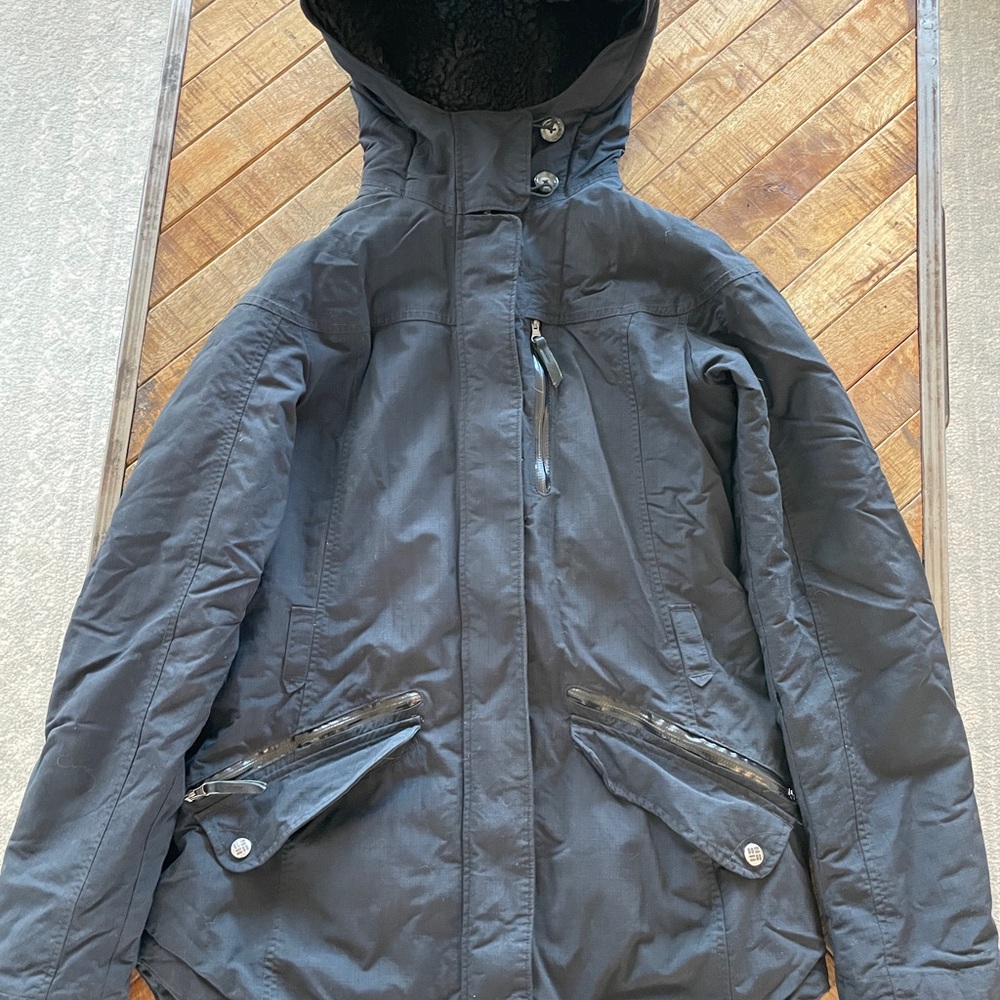 Columbia Jacket Womens Medium Black  Omni Heat